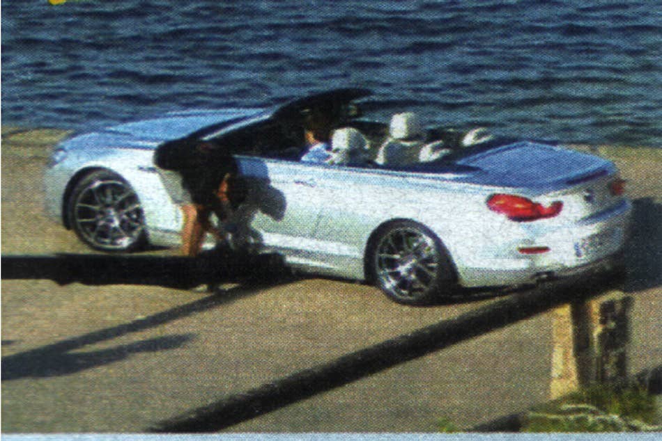 2012 BMW 6 Series Convertible Spy Shot