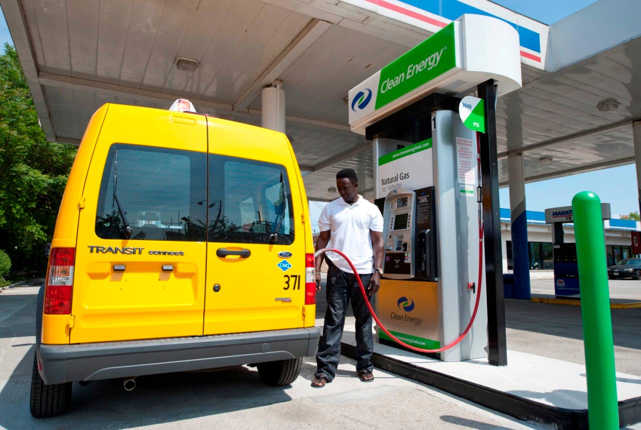 Ford CNG Transit Connect Taxi