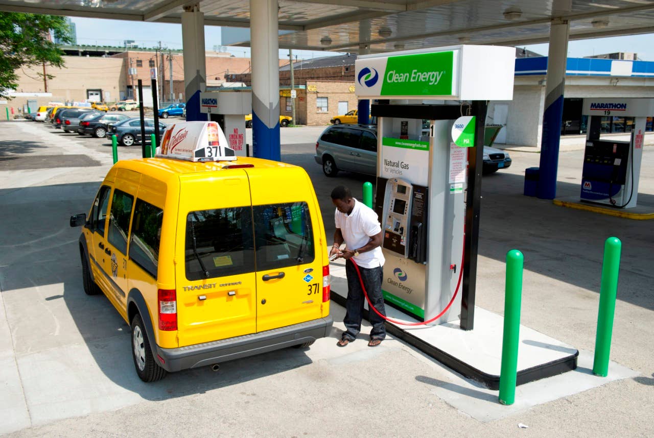 Ford CNG Transit Connect Taxi