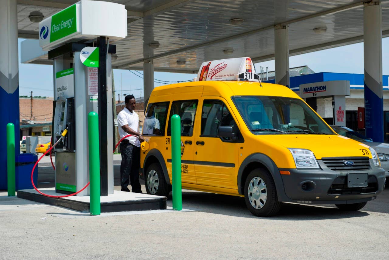 Ford CNG Transit Connect Taxi