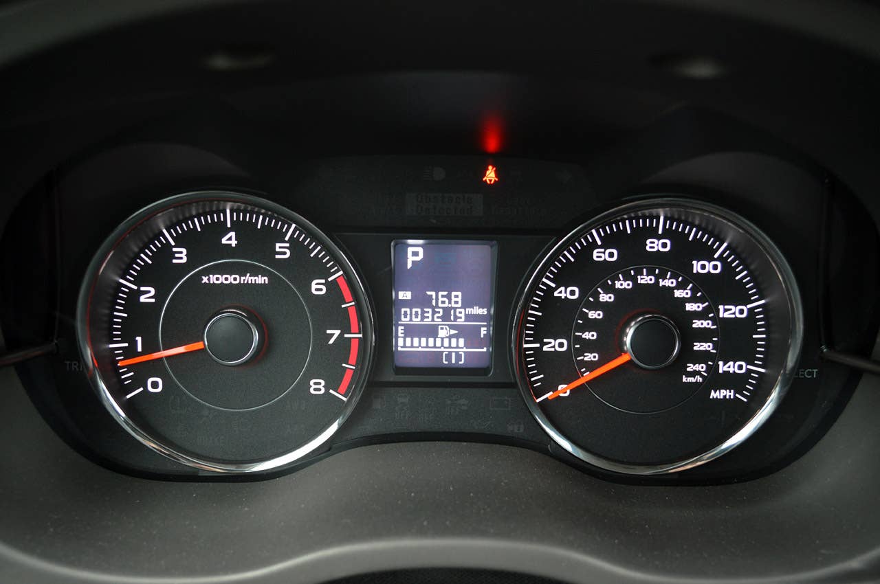 2014 Subaru Forester XT gauges