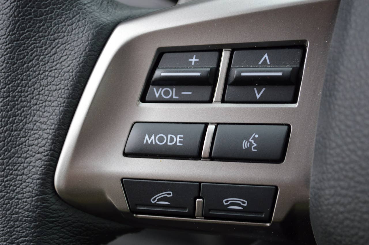2014 Subaru Forester XT steering wheel controls