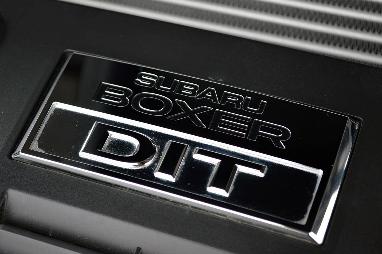 2014 Subaru Forester XT engine detail