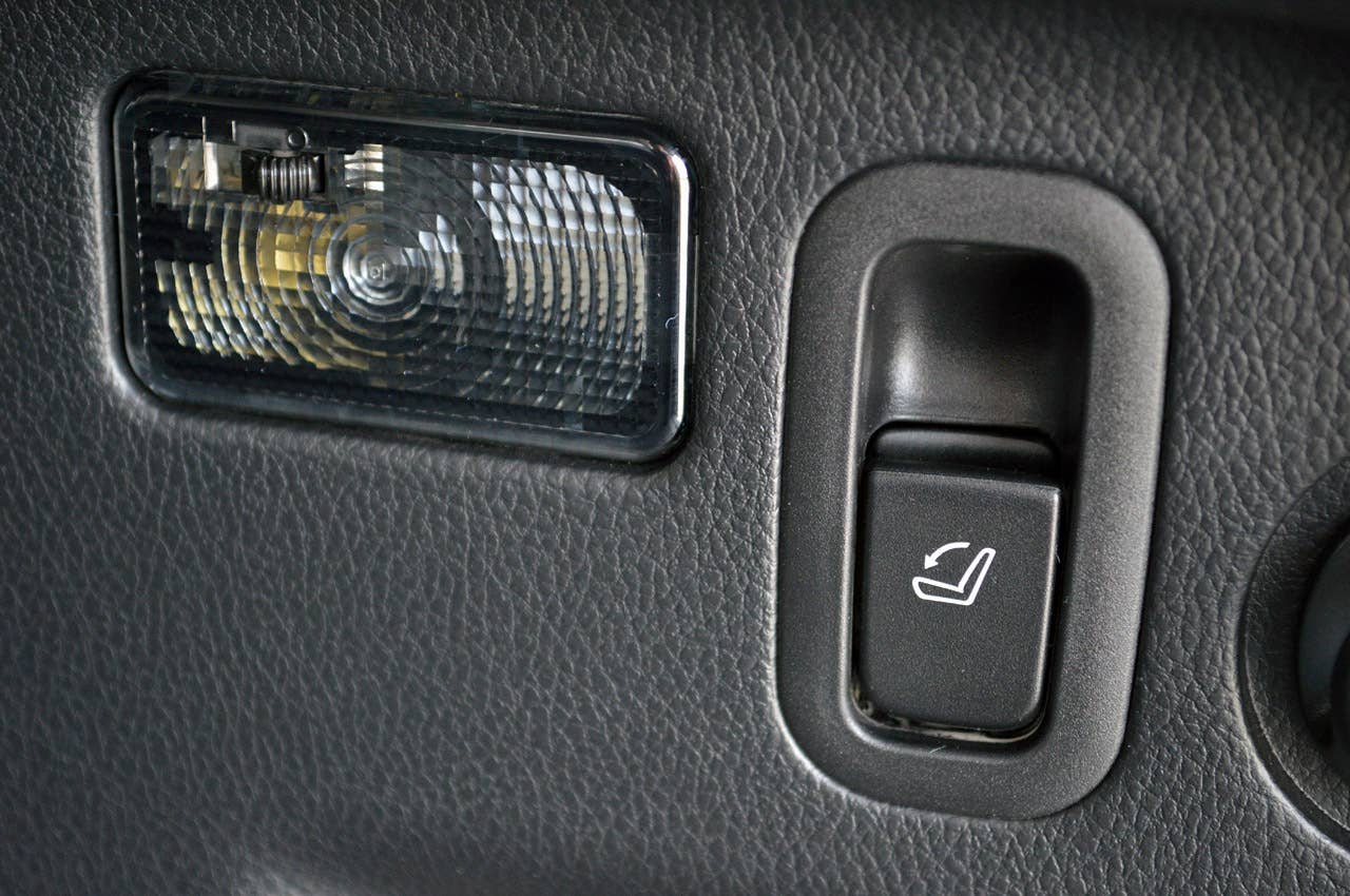 2014 Subaru Forester XT rear seat fold lever