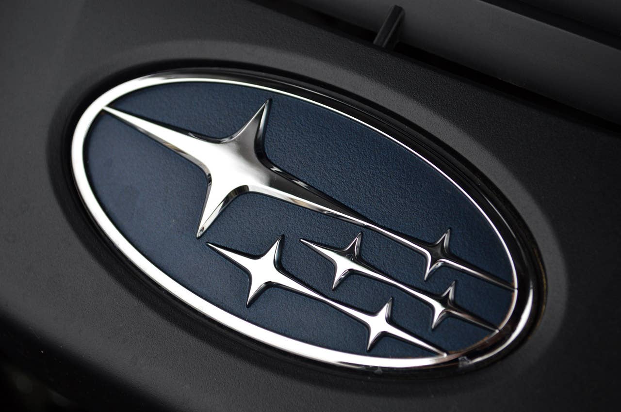 2014 Subaru Forester XT engine detail