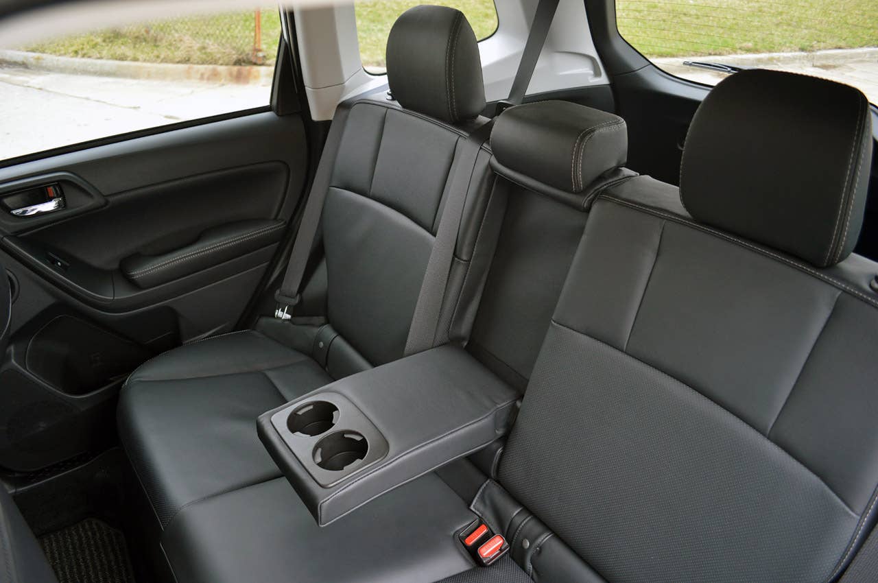 2014 Subaru Forester XT rear seats