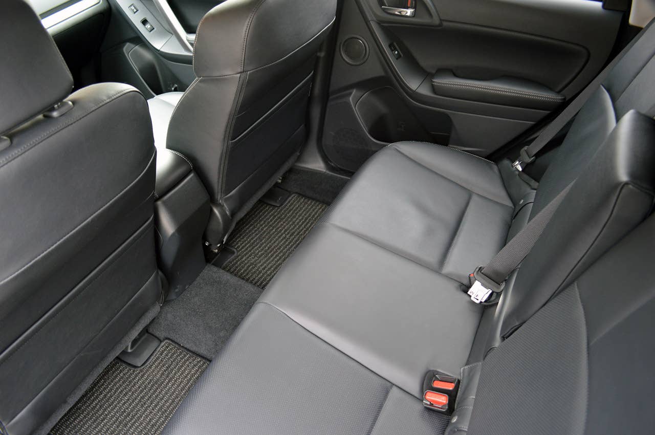 2014 Subaru Forester XT rear seats