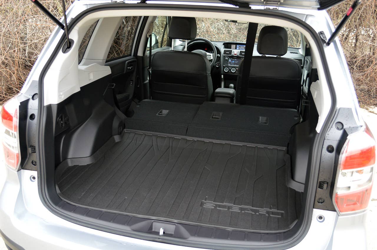 2014 Subaru Forester XT rear cargo area