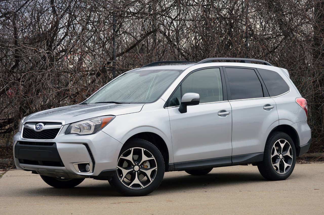 2014 Subaru Forester XT front 3/4 view