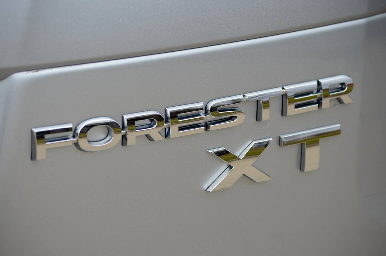 2014 Subaru Forester XT badge
