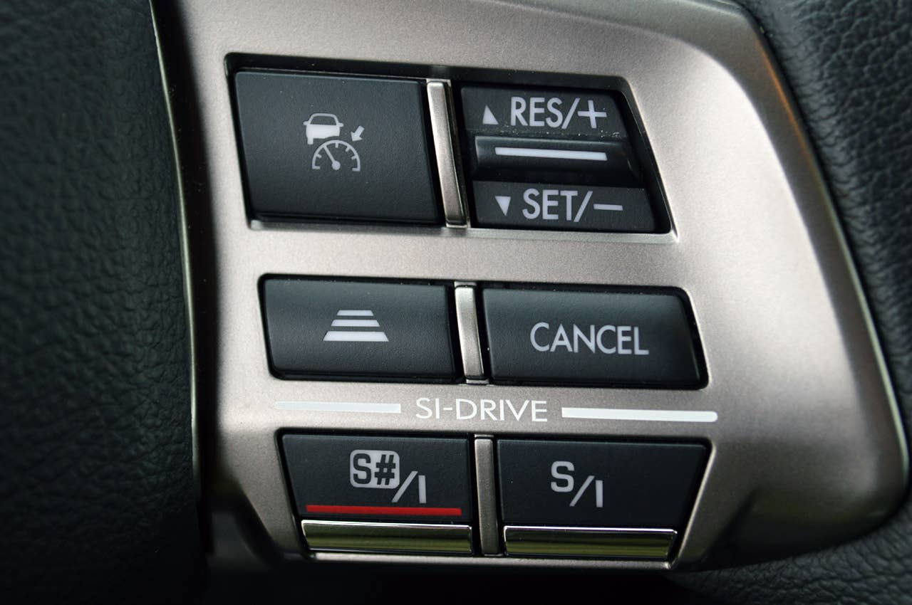 2014 Subaru Forester XT steering wheel controls