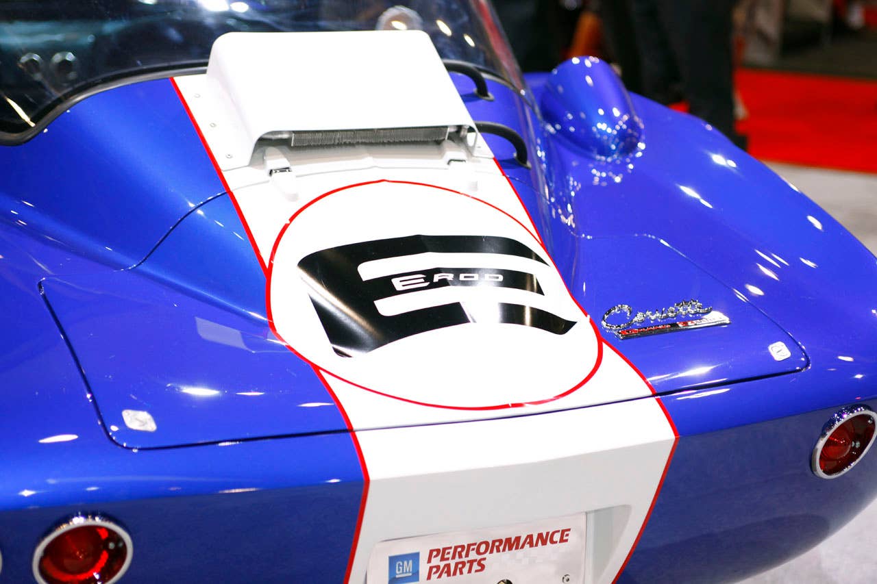 Superformance Chevrolet Corvette Grand Sport E-Rod LSA rear detail