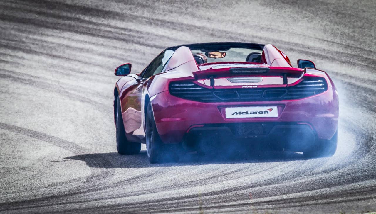 McLaren MP4-12C Spider rear