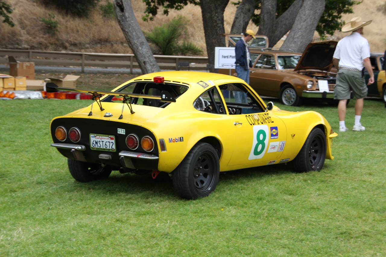 Opel GT in Compuware 'Vette livery