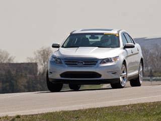We ride along with Crissy Rodriguez in a pre-production version of the 2010 Ford Taurus SHO. The SHO goes on sale later in 2009.Read our full story on the ride here. Research the Ford TaurusFord Taurus OverviewFord Taurus PicturesFree Ford Taurus Price Quote