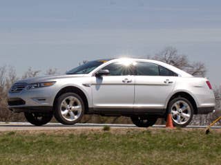 We ride along with Crissy Rodriguez in a pre-production version of the 2010 Ford Taurus SHO. The SHO goes on sale later in 2009.Read our full story on the ride here. Research the Ford TaurusFord Taurus OverviewFord Taurus PicturesFree Ford Taurus Price Quote