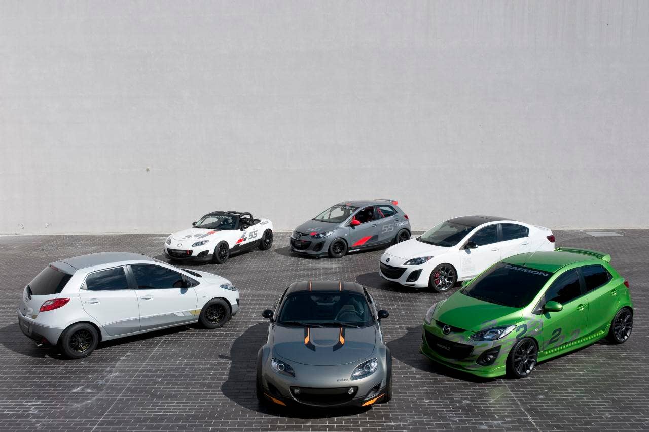 2010 MAZDA SEMA SHOW CARS
