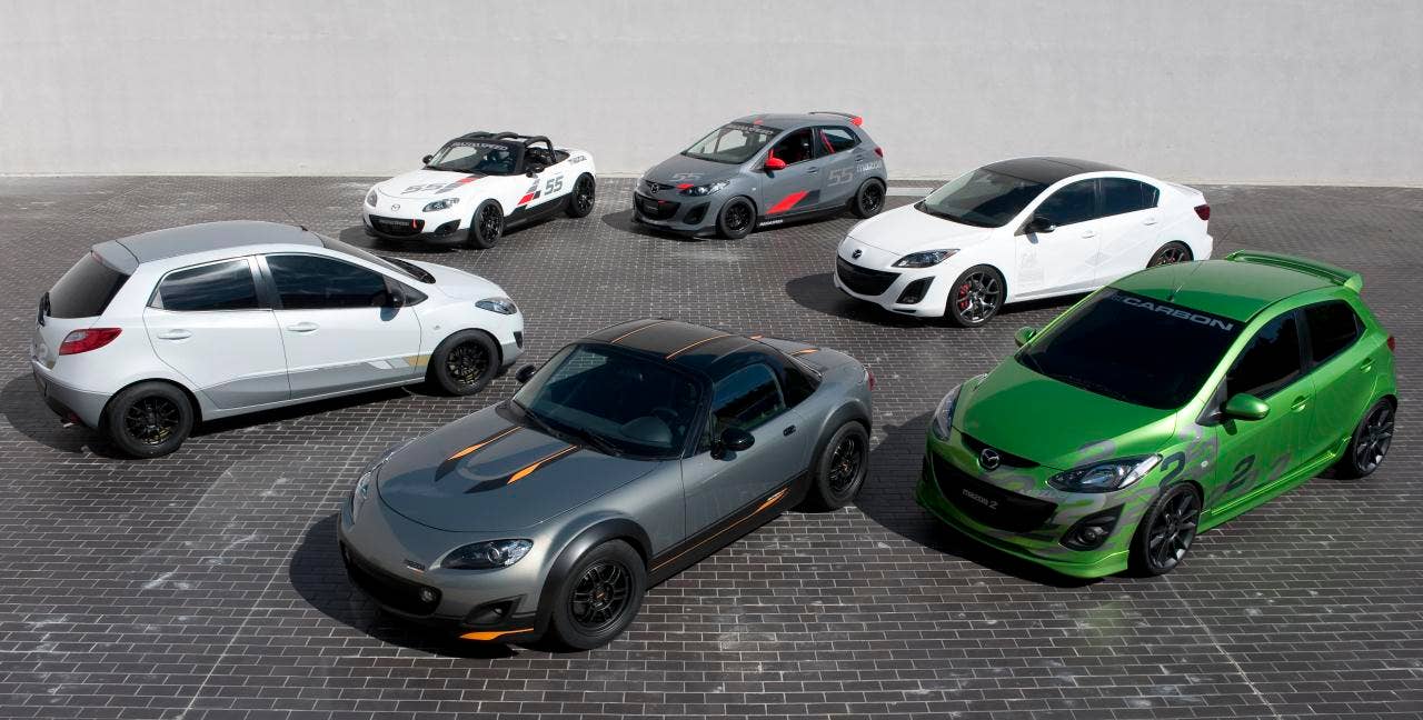2010 MAZDA SEMA SHOW CARS