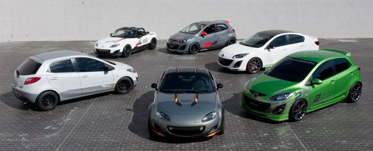 2010 MAZDA SEMA SHOW CARS