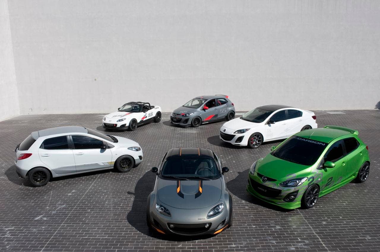 2010 MAZDA SEMA SHOW CARS