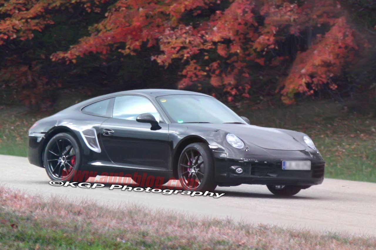 Porsche 911 Spy Shots