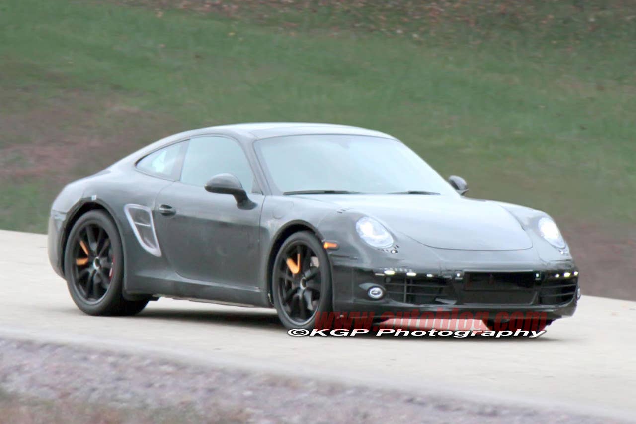Porsche 911 Spy Shots