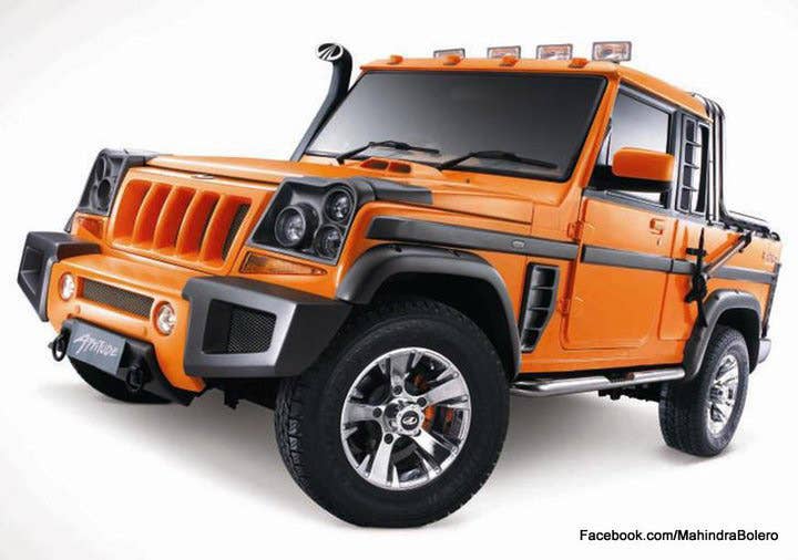 Mahindra Bolero front 3/4