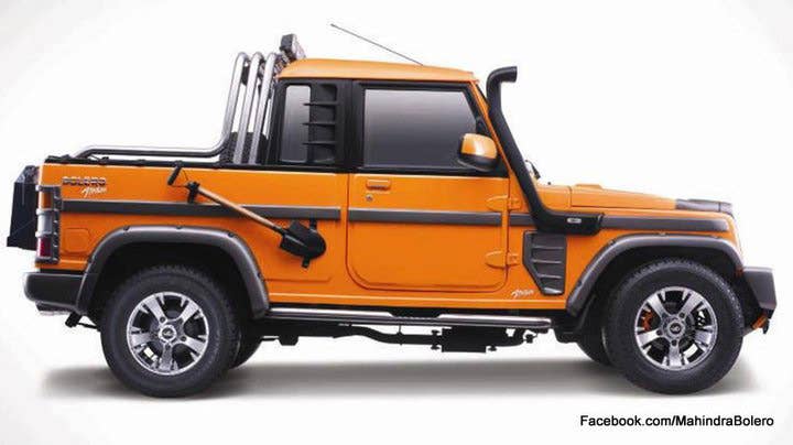 Mahindra Bolero side