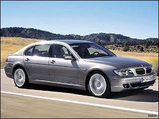 Starting at $124,100For a company that advertises "The Ultimate Driving Machine," the 760Li is equally welcoming to both driver and passenger. Somehow BMW manages to add 5.4" to the wheelbase of the 760i sedan, yet only increase the turning radius by 9", making 760Li one big sedan that loves to romp through the twists, especially with that 438 hp V12 under the hood.Research the BMW 760LiBMW 760Li OverviewBMW 760Li PicturesFree BMW 760Li Price Quote
