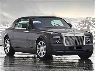 Starting at $340,000Perhaps no brand name connotes luxury as Rolls Royce. Far from often unreliable vehicles of the past, the Phantom is a world-class luxury sedan that combines style, luxury and searing sport in one elegant package. Did you ever imagine that you'd see a Rolls Royce go from 0-60 in 5.7 seconds, powered by a V12 that produces 453 hp? With 75% of its 531 lb-ft of torque available at just 1,000 rpm, the Phantom blisters the road in style.Research the Rolls-Royce PhantomRolls-Royce Phantom OverviewRolls-Royce Phantom PicturesNew Rolls-Royce Models