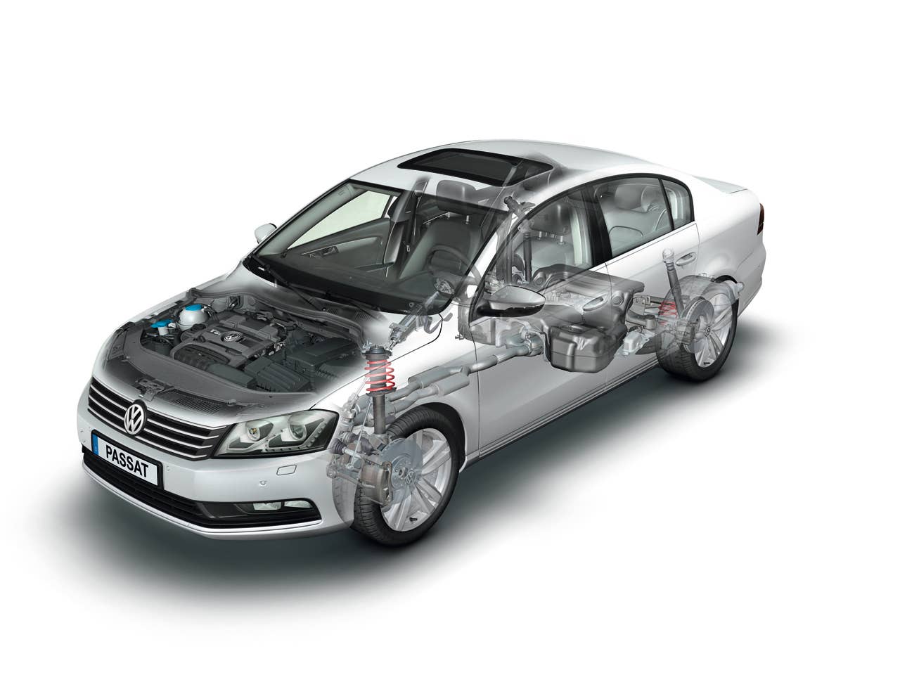 2011 Volkswagen Passat cutaway