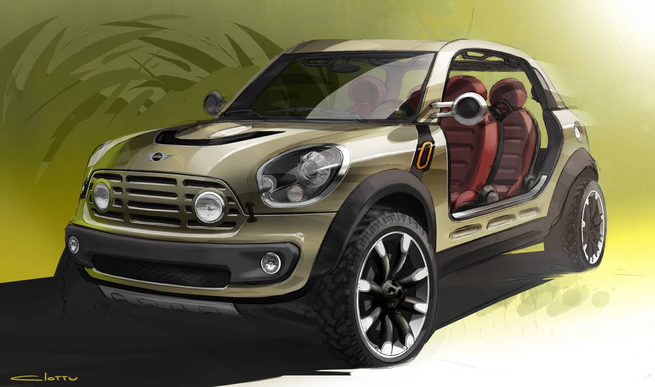 Design sketch MINI Beachcomber Concept (12/2009)