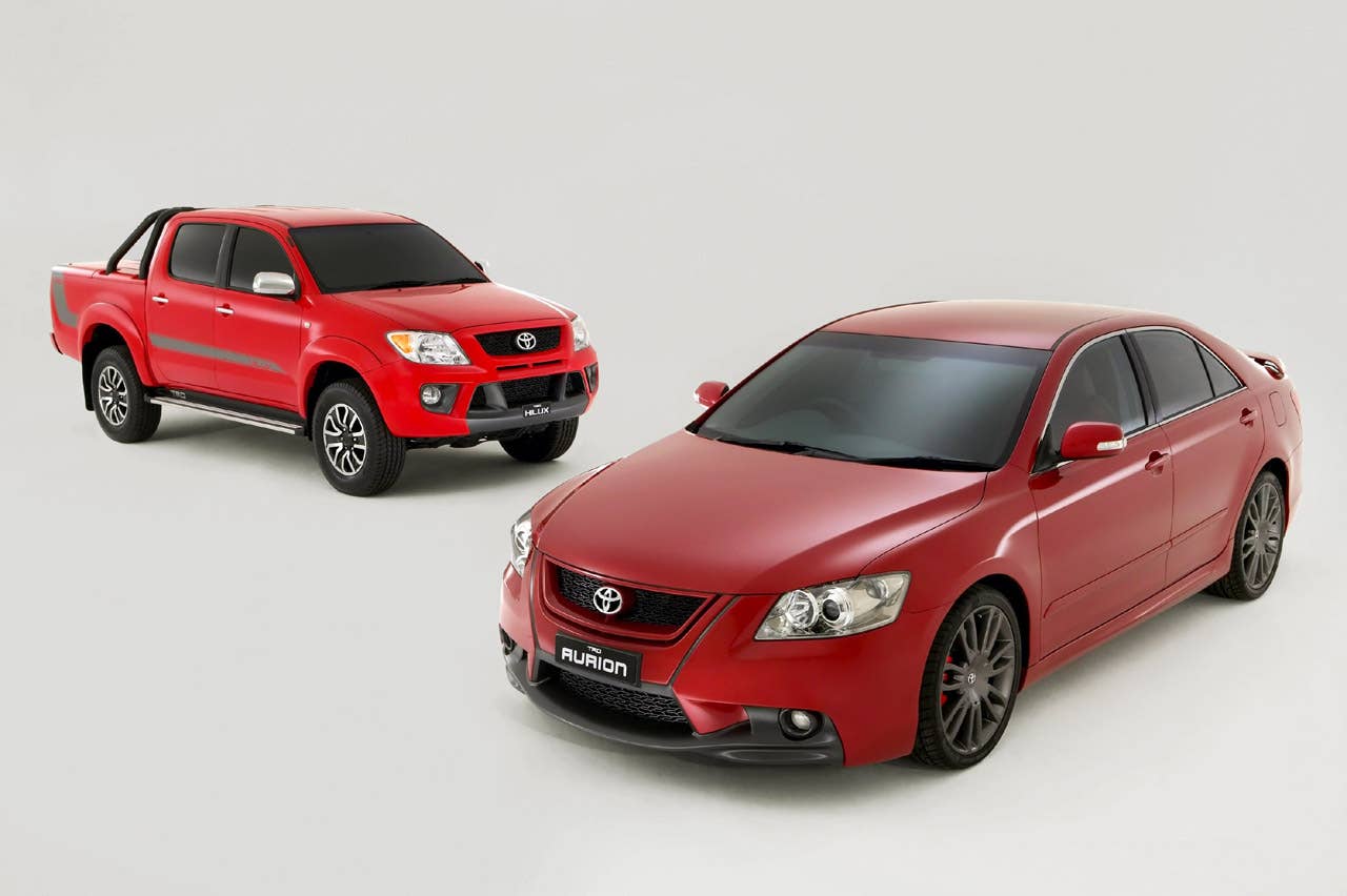 TRD HiLux Concept & TRD Aurion