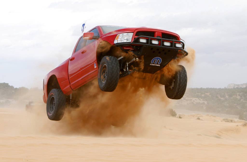 2011 Ram Runner jump