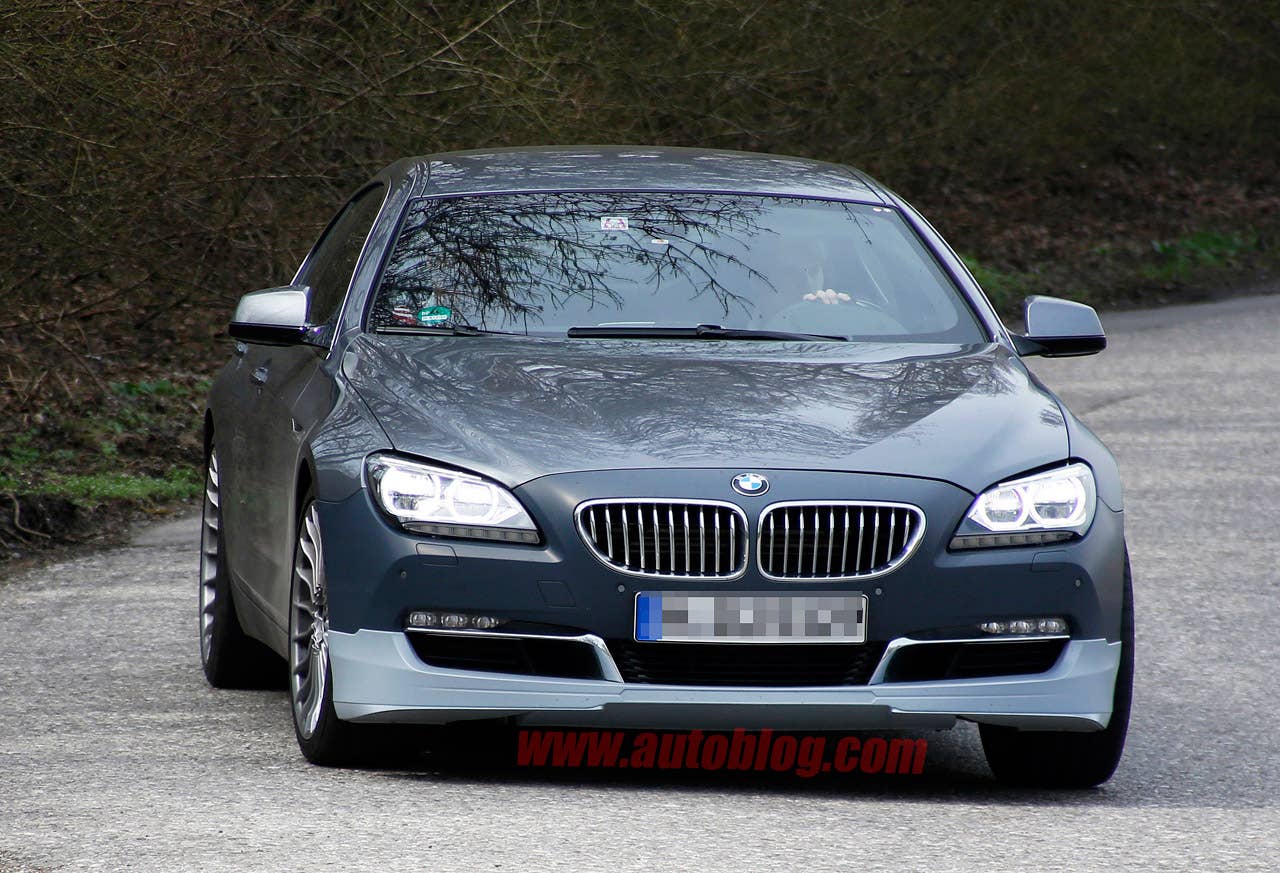 BMW 6 Series Gran Coupe Alpina Spy Shots front