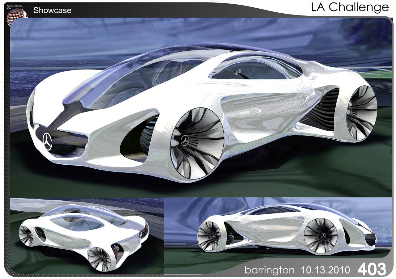 Der Mercedes-Benz BIOME wchst vllig organisch wie die Bltter an einem Baum und stt reinen Sauerstoff aus. The Mercedes-Benz BIOME grows entirely organically, like the leaves of a tree, and gives off pure oxygen
