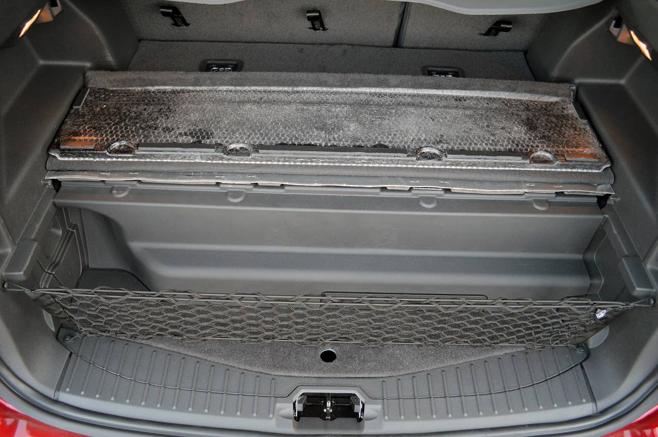 2013 Ford C-Max Energi rear cargo area