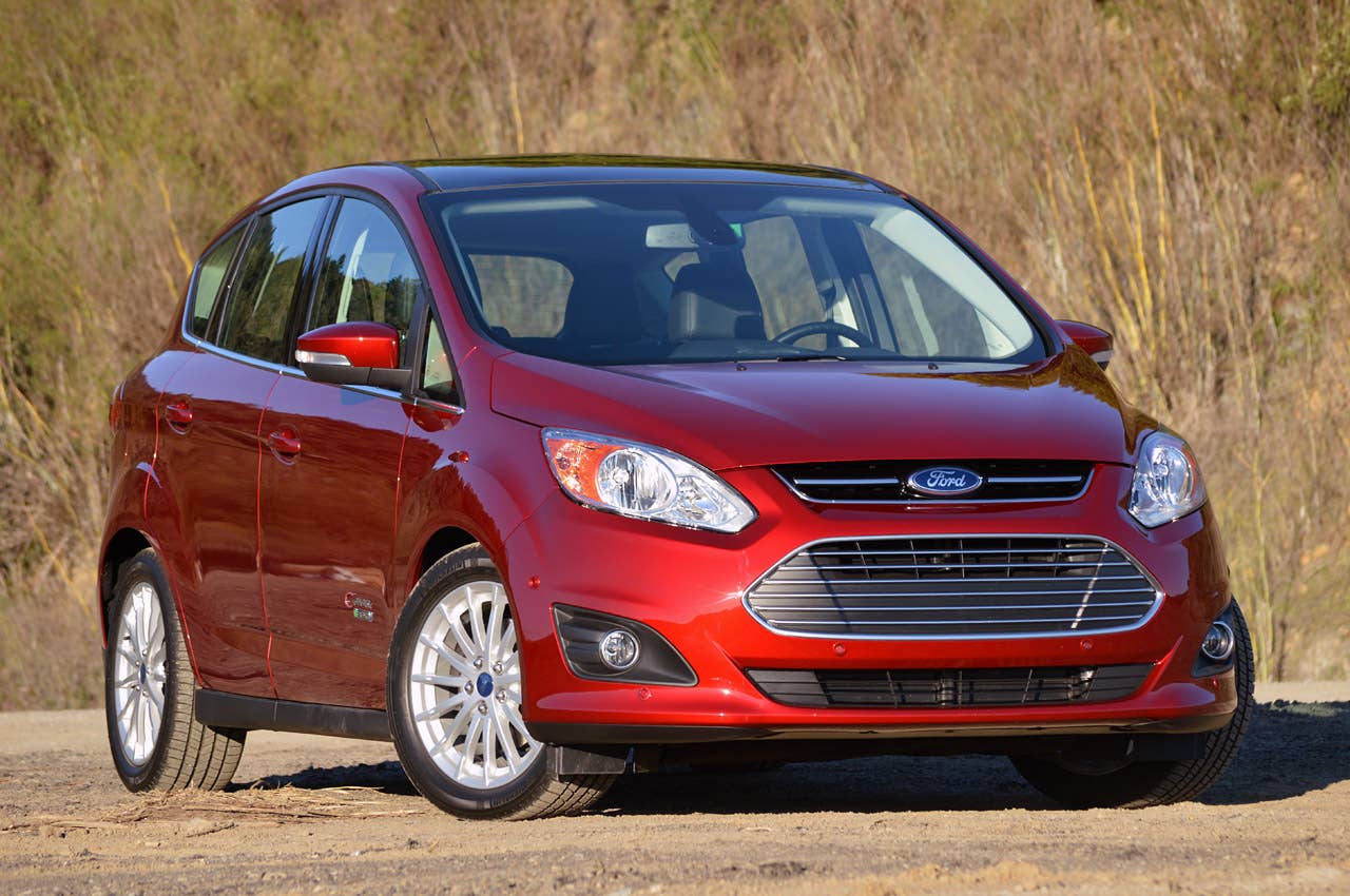 2013 Ford C-Max Energi front 3/4 view