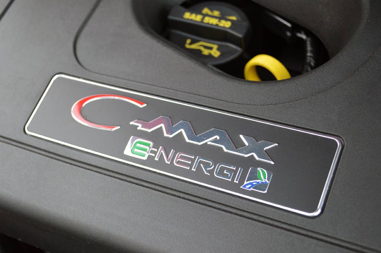 2013 Ford C-Max Energi engine detail