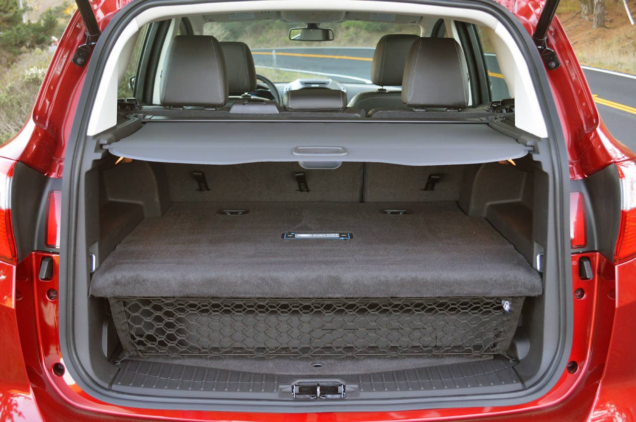 2013 Ford C-Max Energi rear cargo area