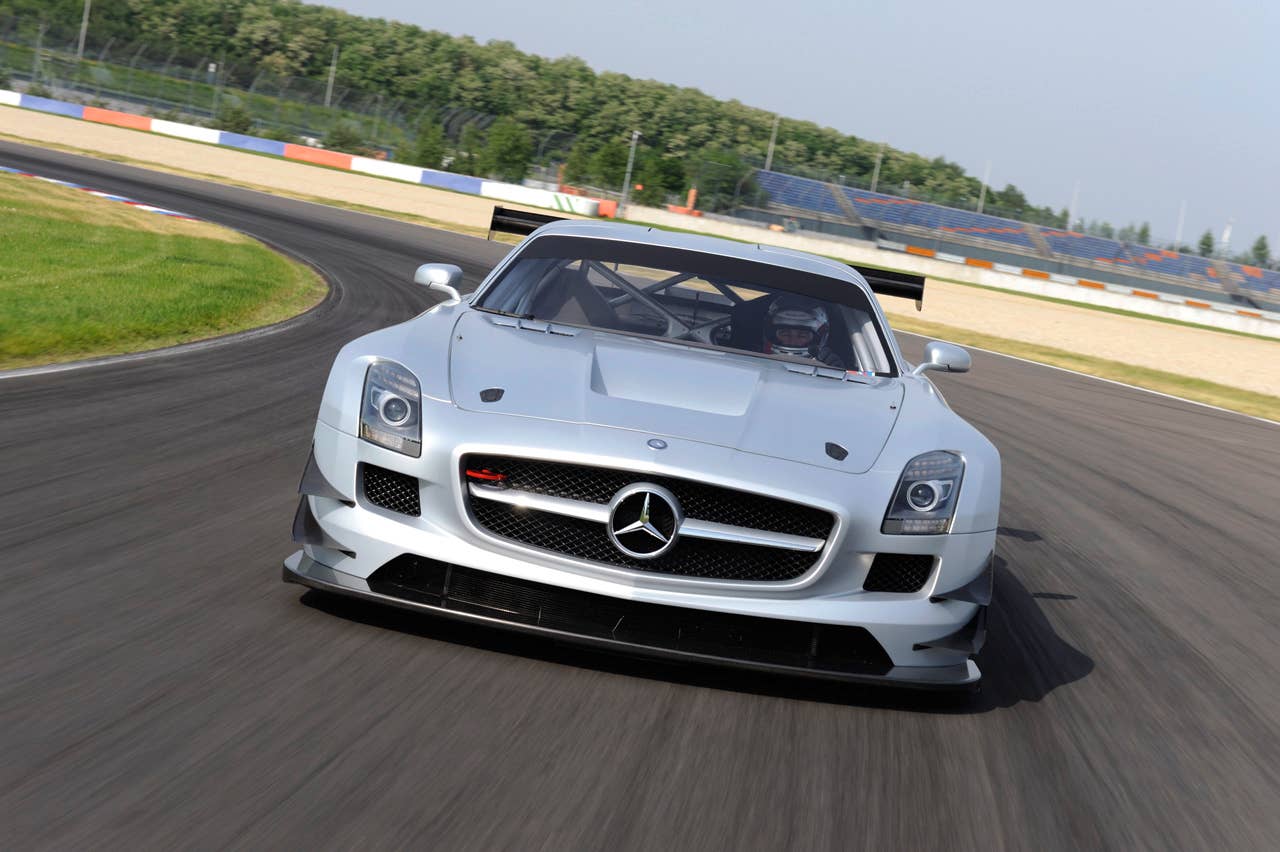 SLS GT3 Erprobung (C197) 2010
