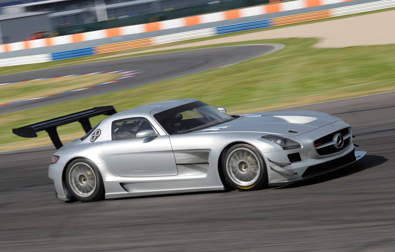 SLS GT3 Erprobung (C197) 2010