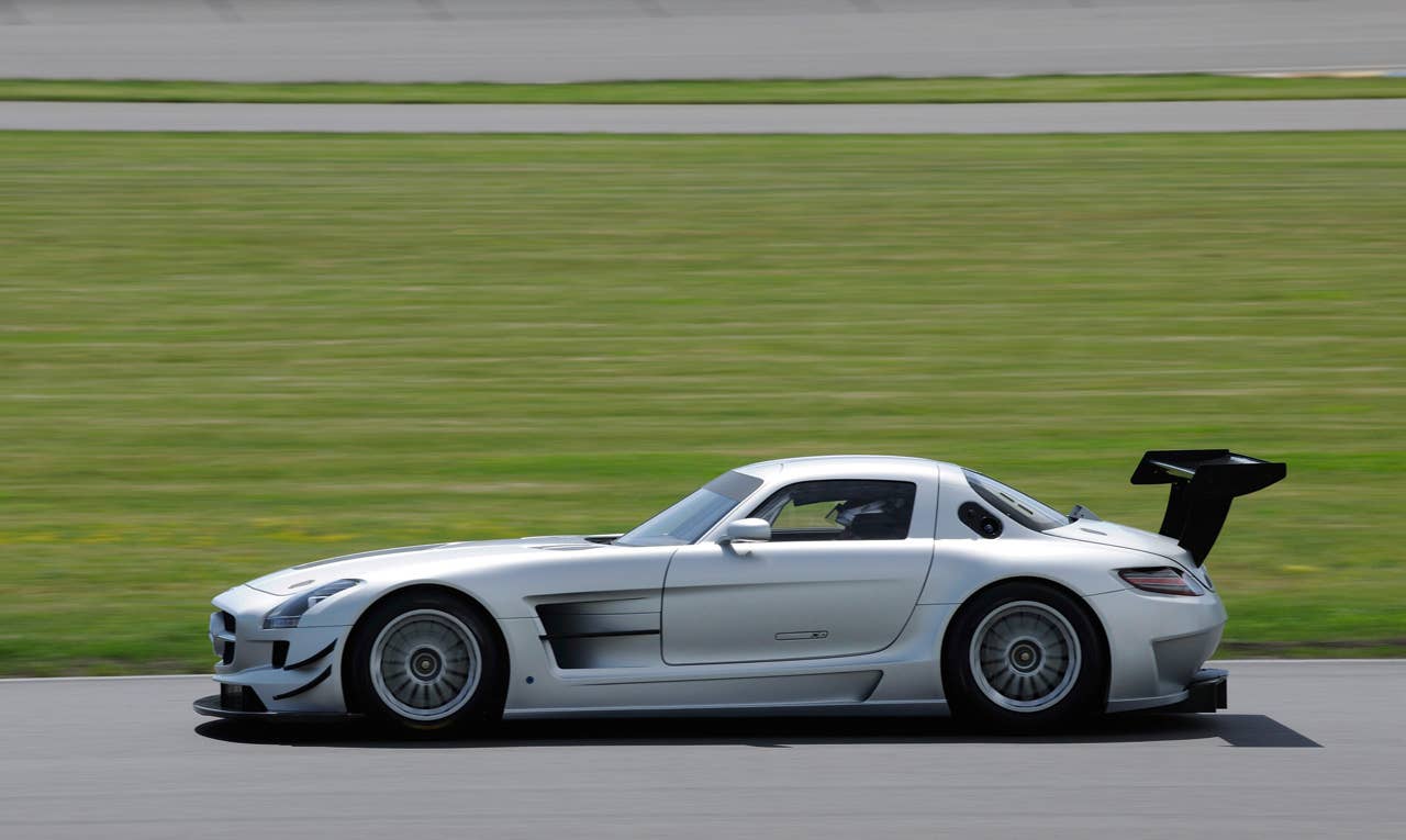 SLS GT3 Erprobung (C197) 2010