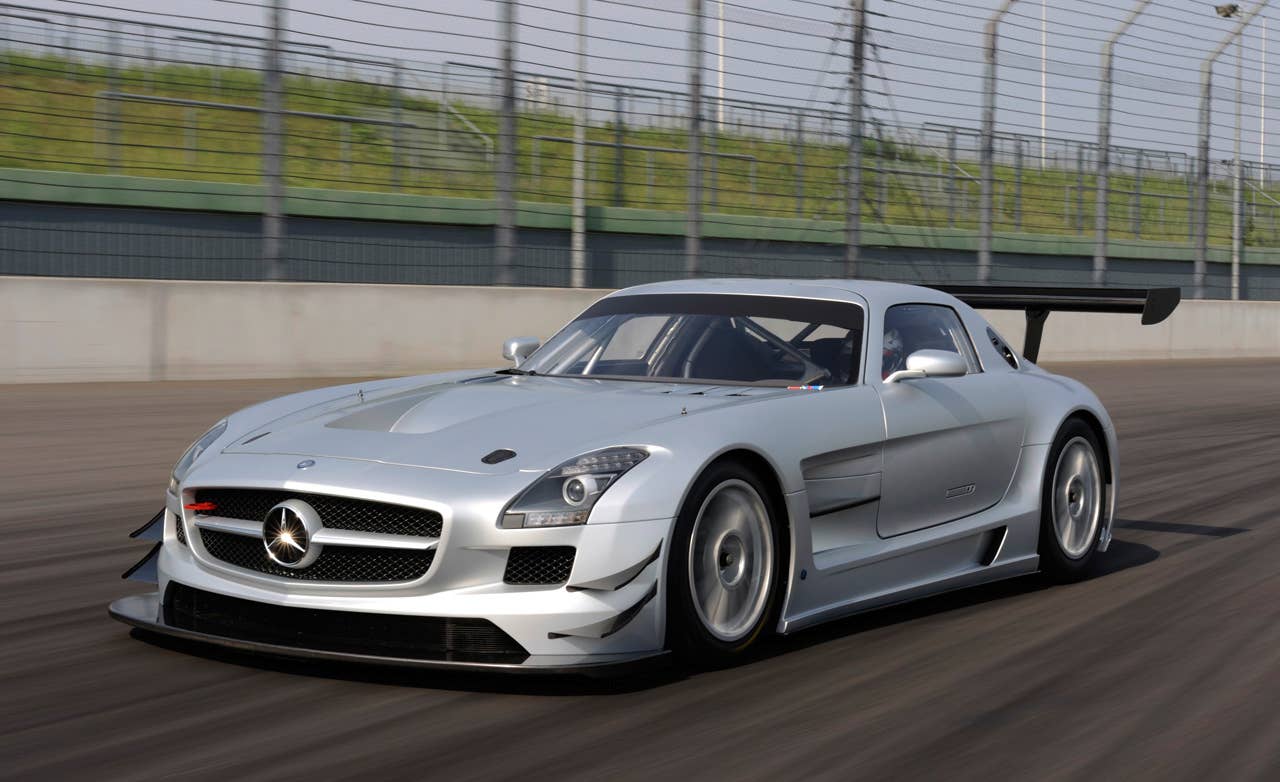 SLS GT3 Erprobung (C197) 2010