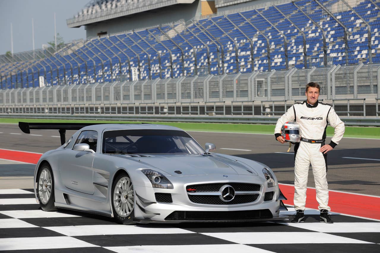 SLS GT3 Erprobung (C197) 2010