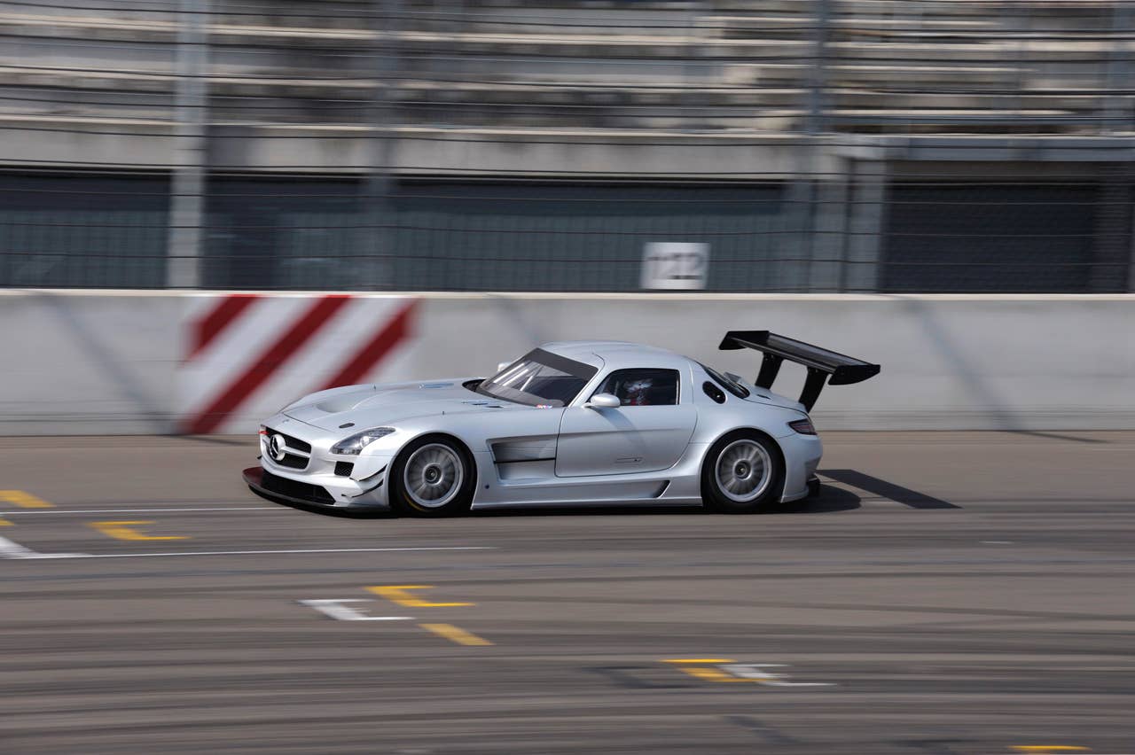 SLS GT3 Erprobung (C197) 2010