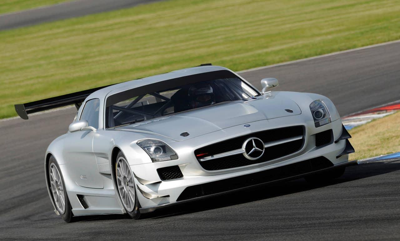 SLS GT3 Erprobung (C197) 2010
