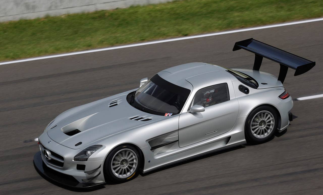 SLS GT3 Erprobung (C197) 2010