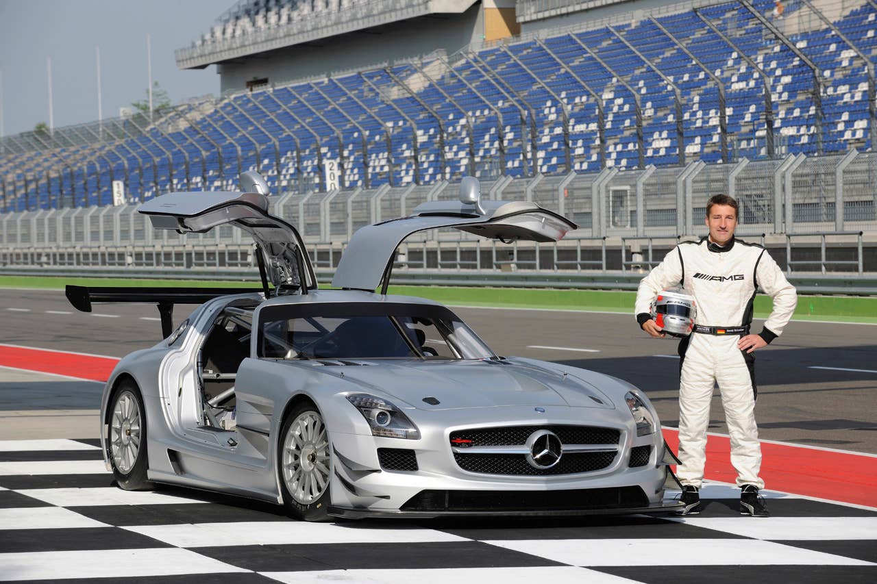 SLS GT3 Erprobung (C197) 2010
