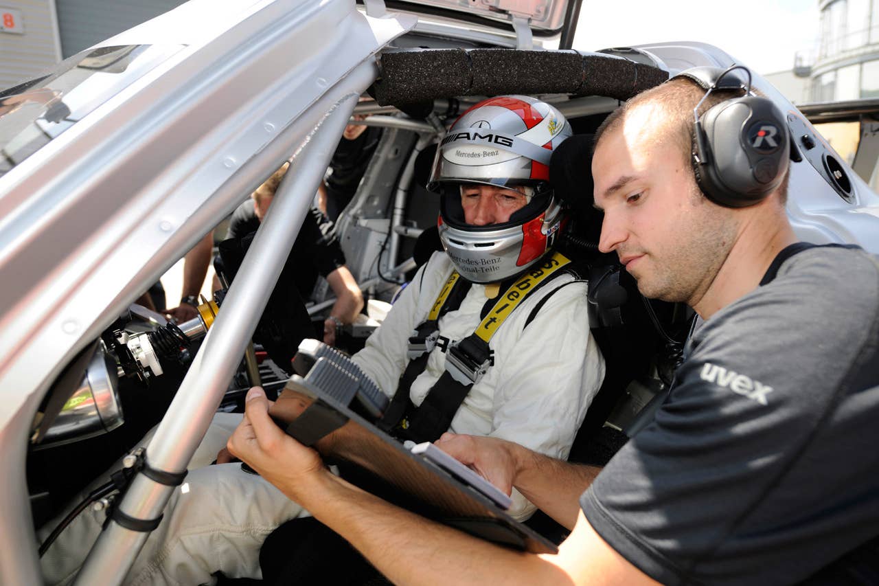 SLS GT3 Erprobung (C197) 2010